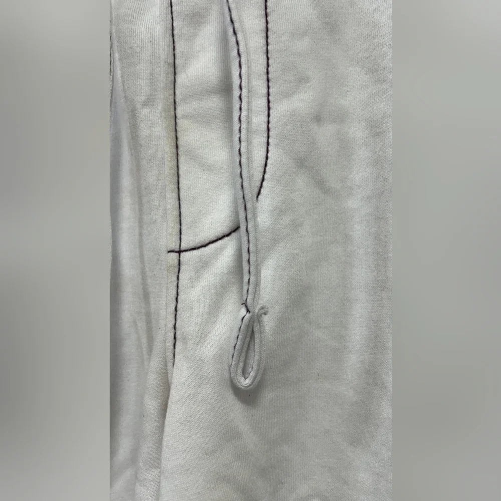 True Religion men big T 2XL jogger sweatpants white‎ grangecore athleisure sport